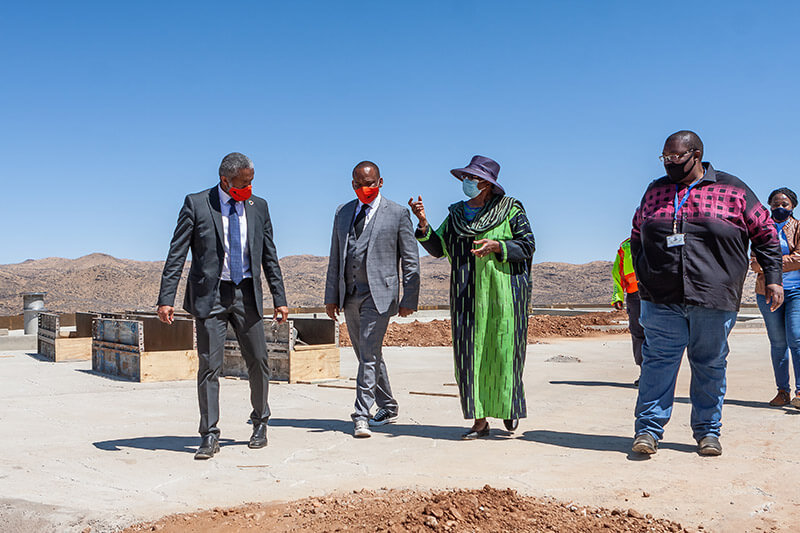 Ongos Valley Site visit by Hon. Netumbo Nandi-Ndaitwah, Deputy Prime Minister and Minister of International Relations
