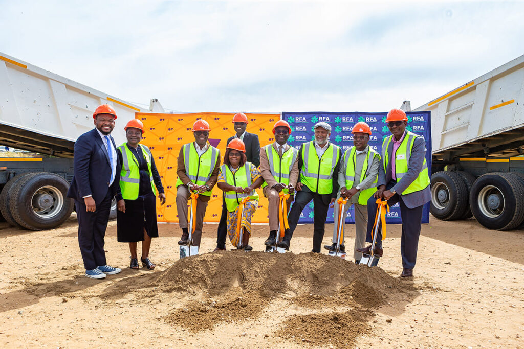 Peter Nanyemba Road Groundbreaking - Ongos Valley